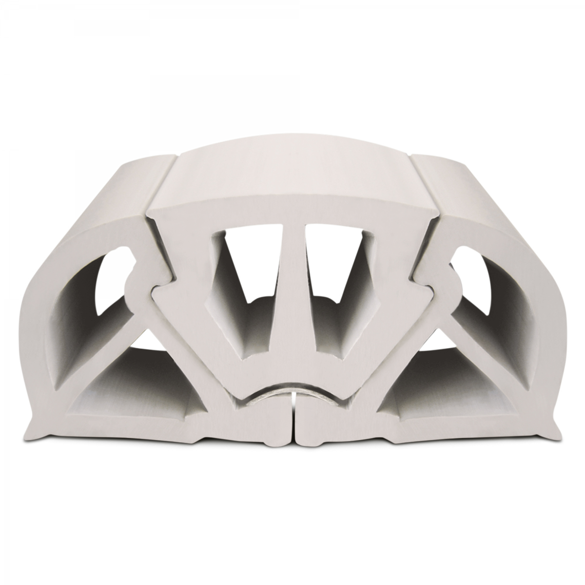 PROFILO BUMPER 160 BIANCO MT 2