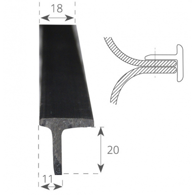 TEE T18 PER L35 MT 2
