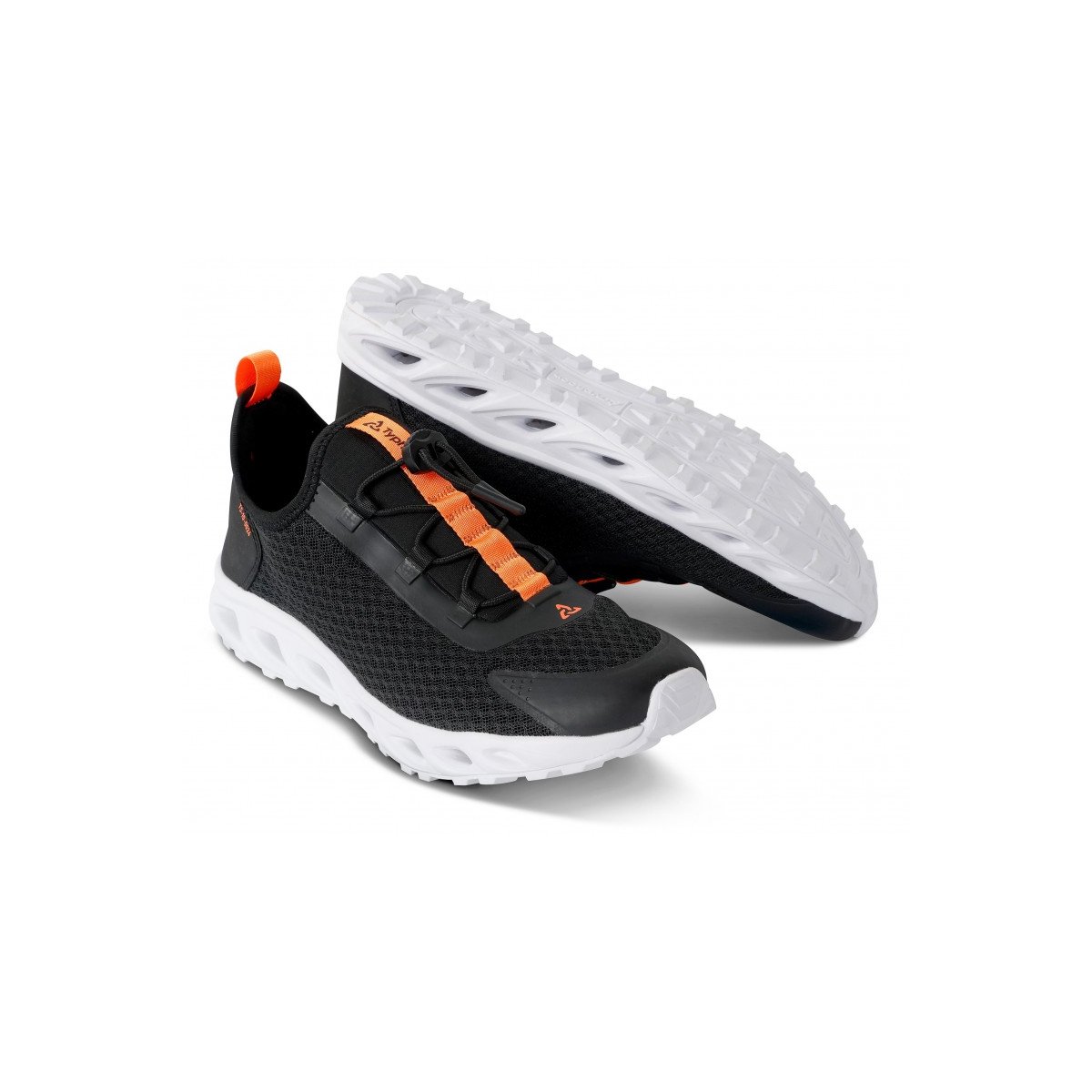 TS10 SNEAKER NERE/ARANCIONI 42